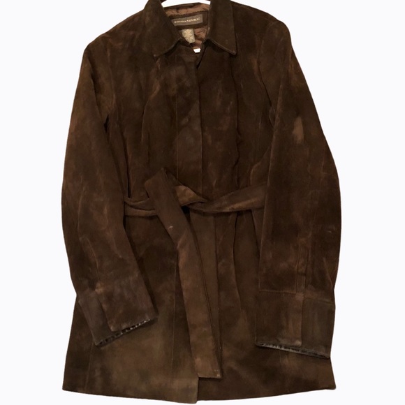 Banana Republic Jackets & Blazers - Banana Republic Belted Leather Coat